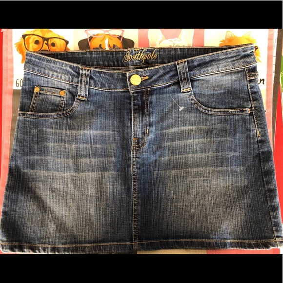 South Pole Dresses & Skirts - - South Pole Jean Mini skirt*NWOT*